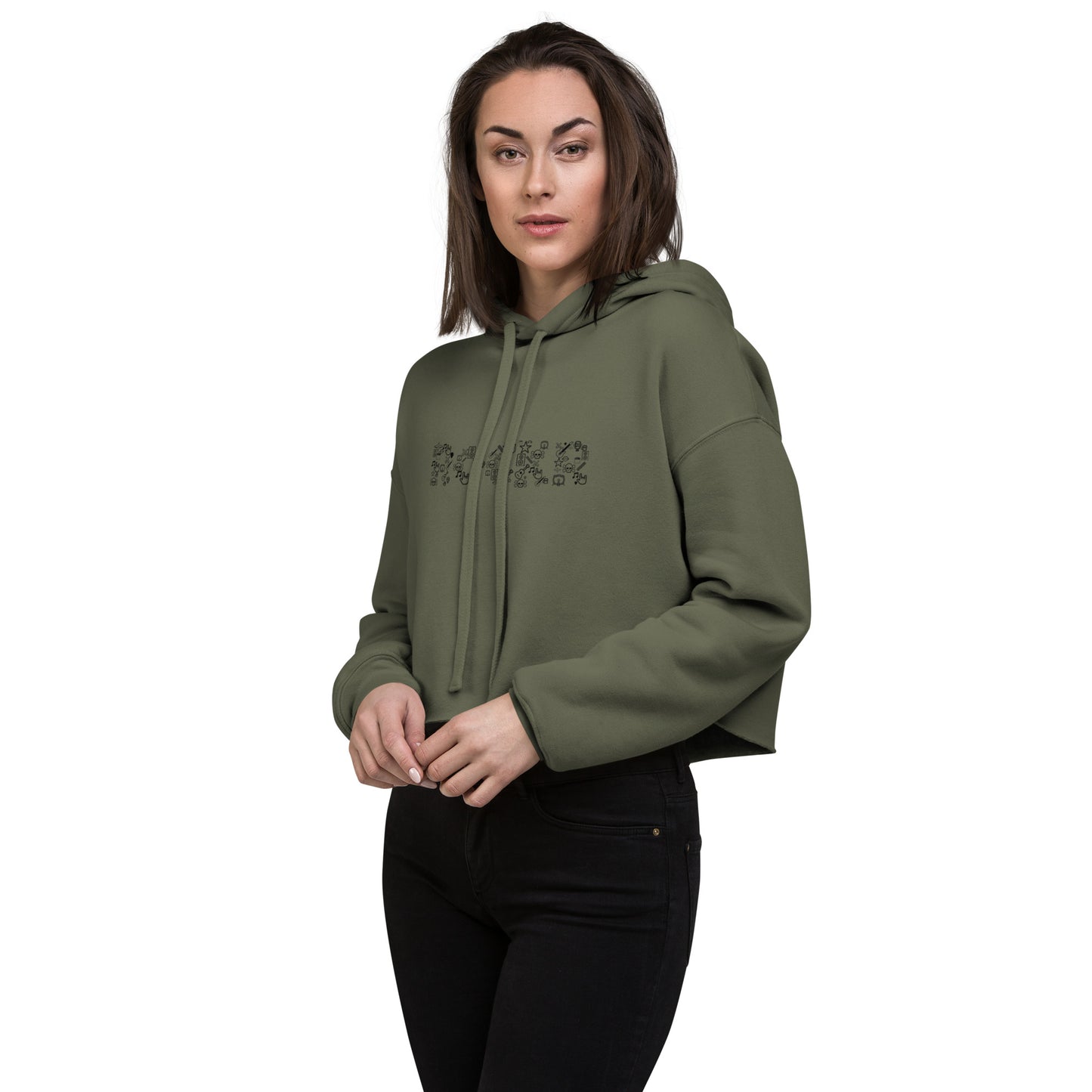 ROCKR cropped sweatshirt