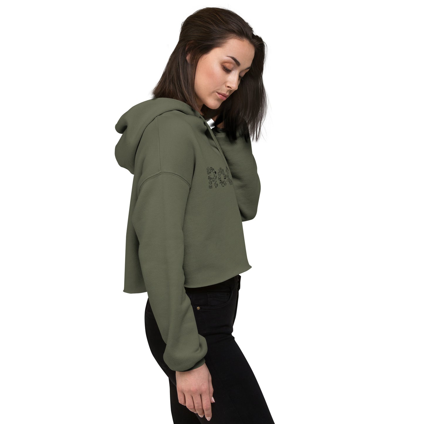 ROCKR cropped sweatshirt