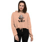 HUG ME cropped sweatshirt