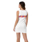 Vestido LOVE ceñido white