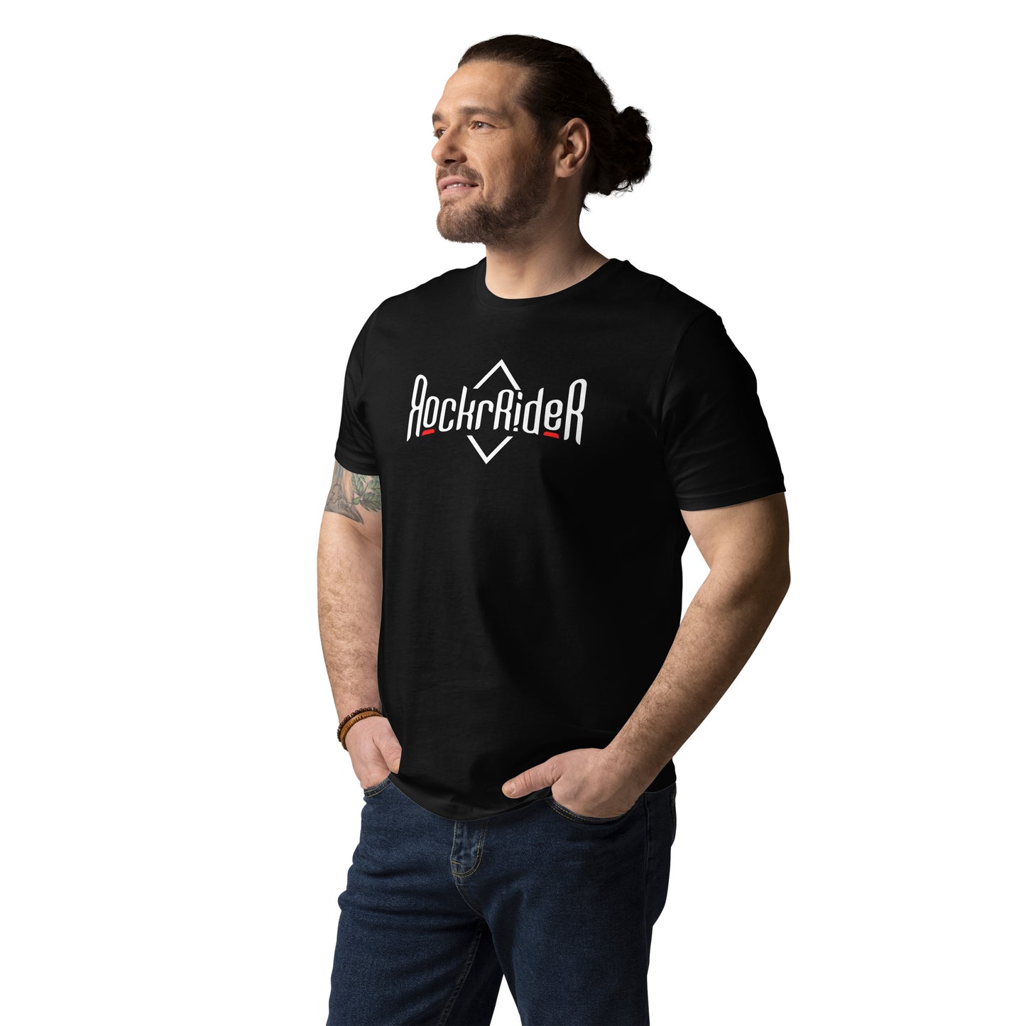 Camiseta RockrRider de algodón orgánico unisex black