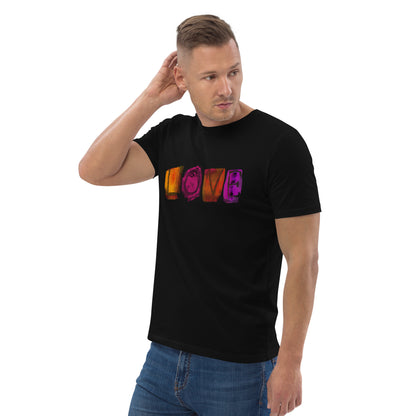 LOVE T-shirt in organic cotton unisex