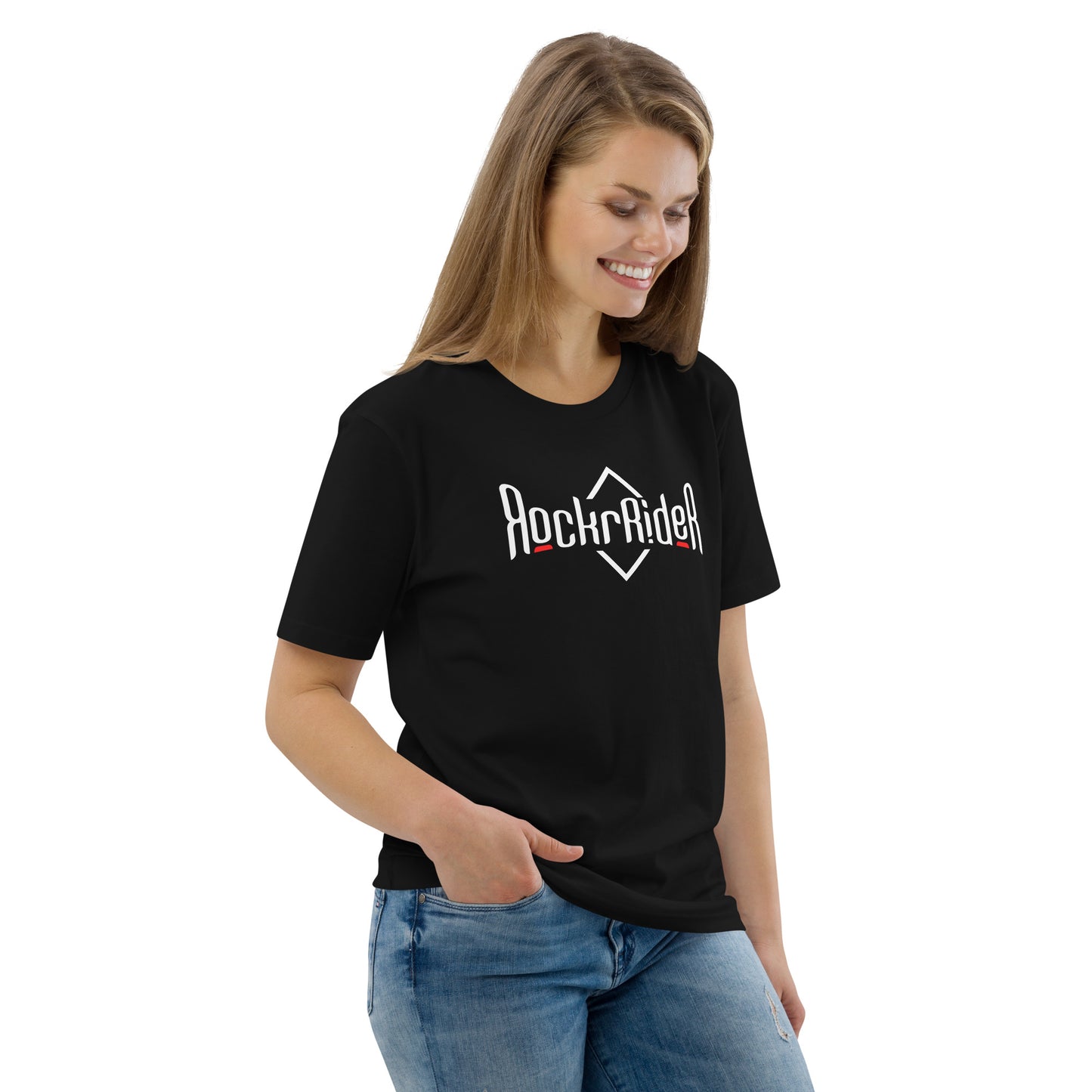 Camiseta RockrRider de algodón orgánico unisex black