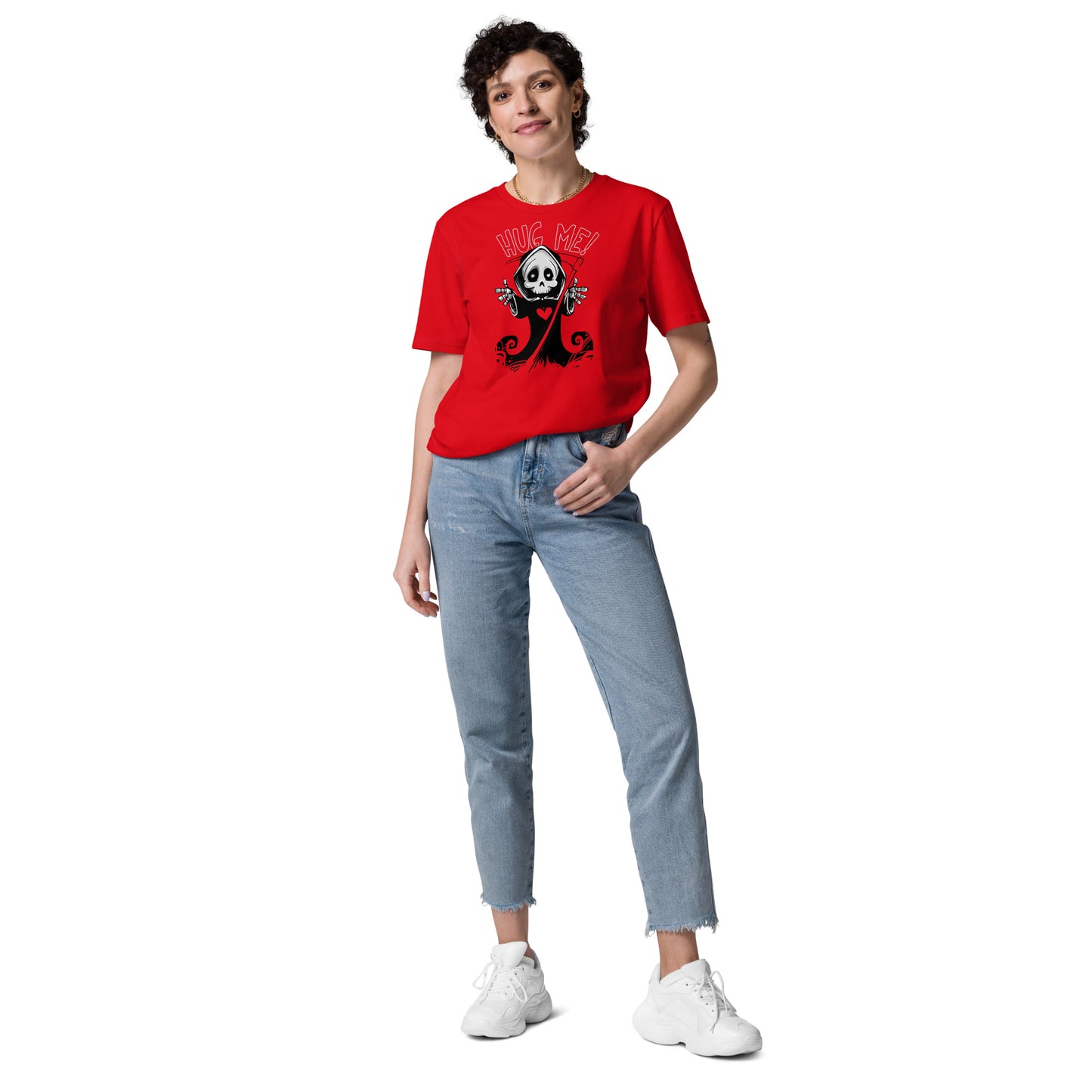 Camiseta HUG ME de algodón orgánico unisex