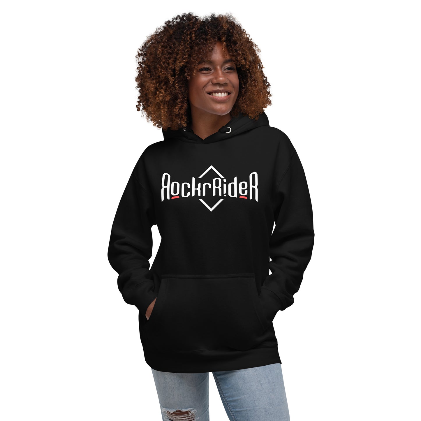 Sudadera RockrRider con capucha unisex black