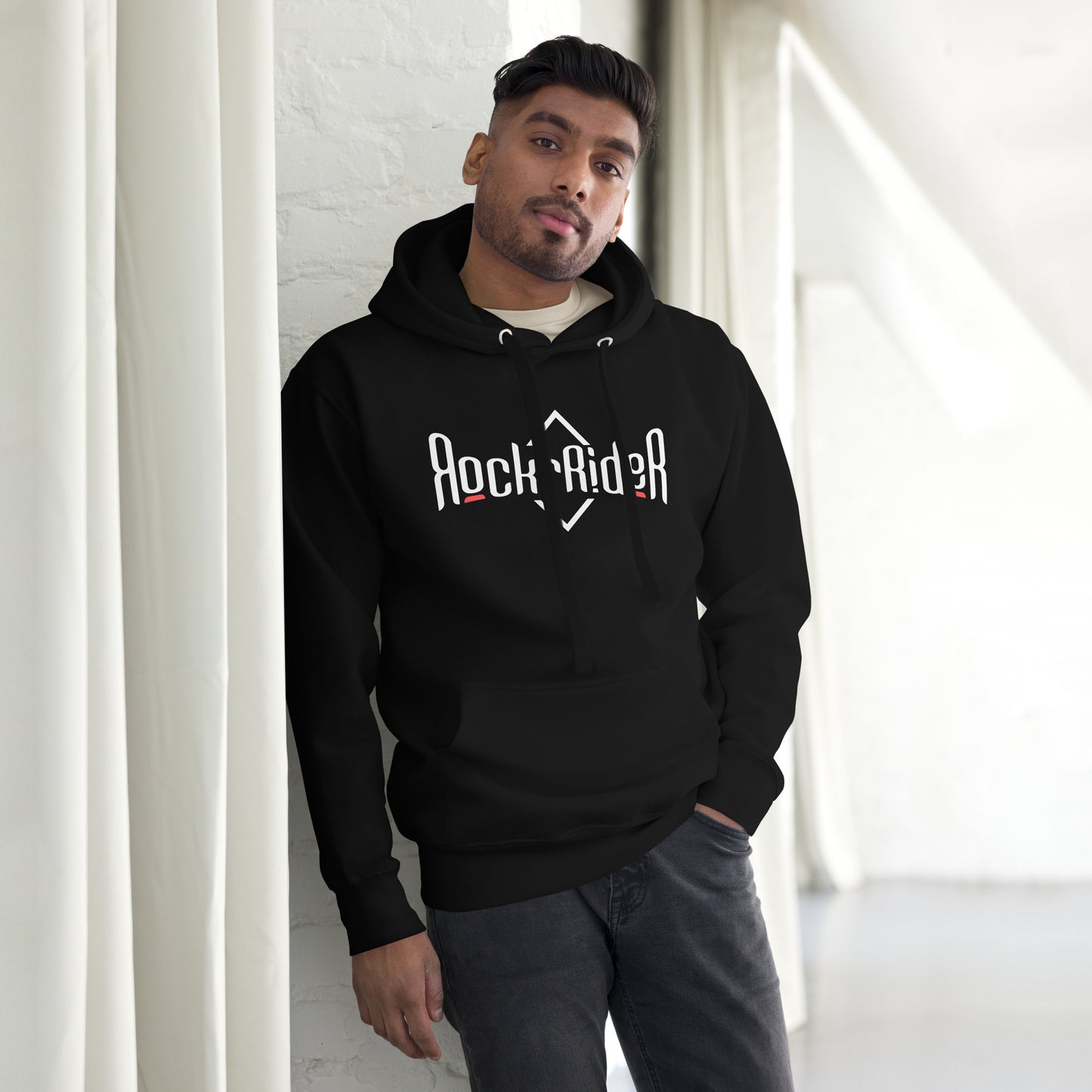 RockrRider hoodie unisex black