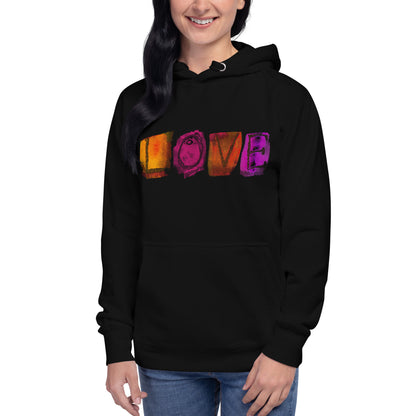 LOVE unisex hoodie