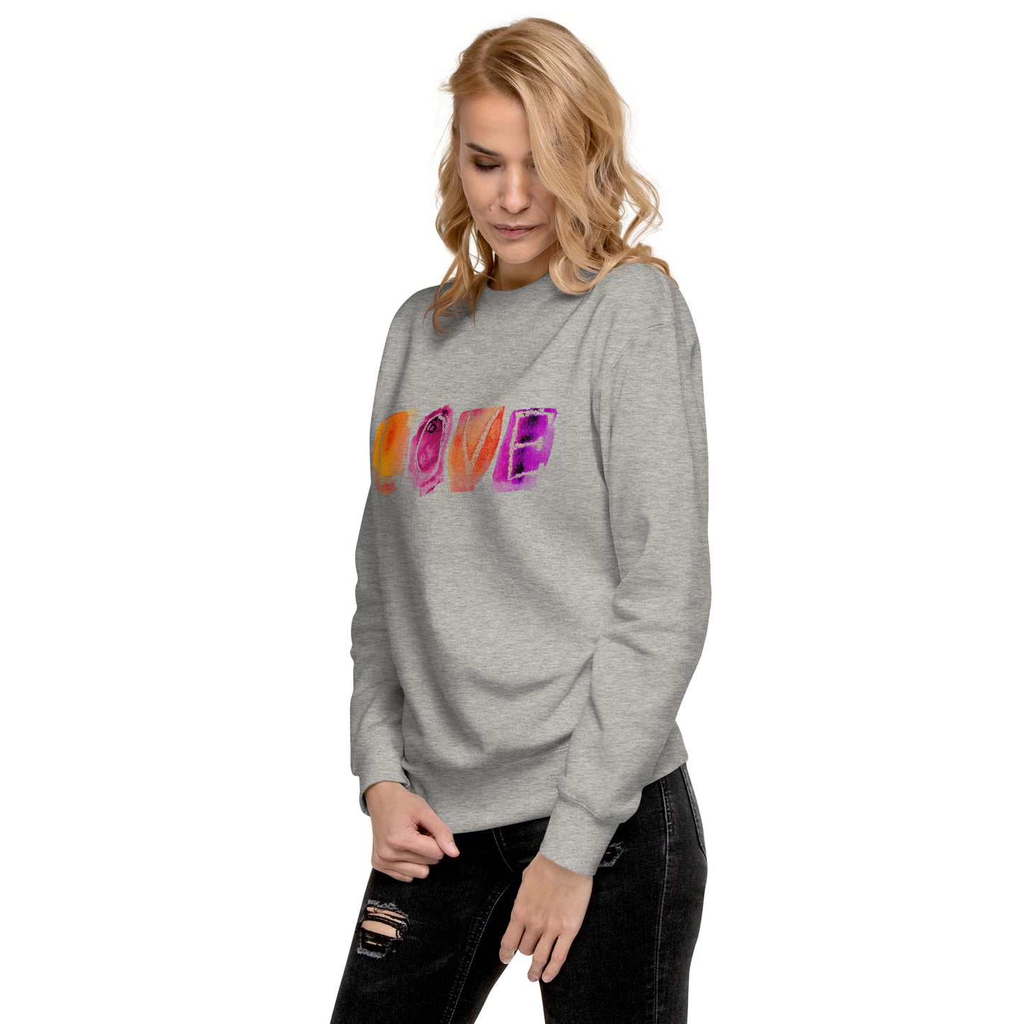 LOVE thick unisex sweatshirt