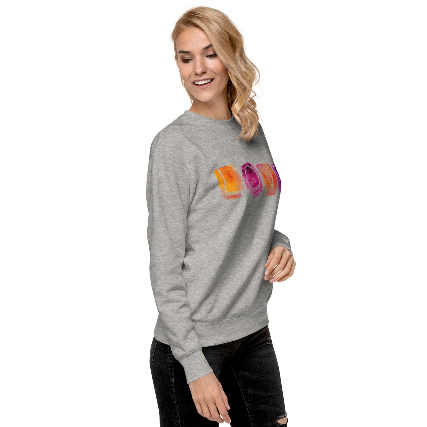 LOVE thick unisex sweatshirt