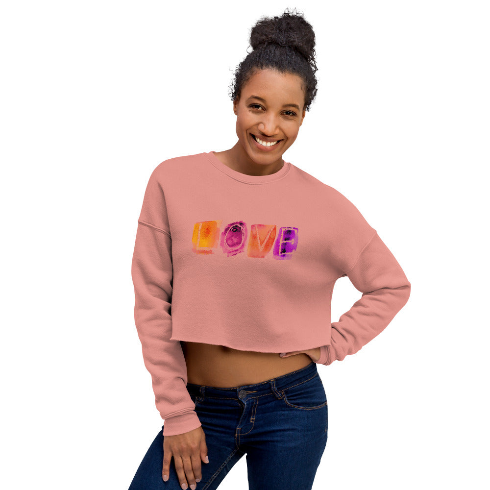 Short LOVE sweatshirt